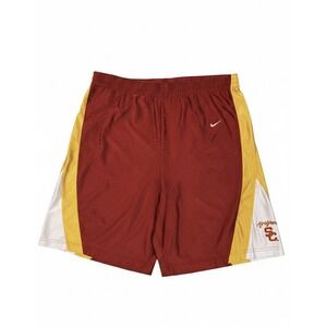 Vintage Nike Team Size Large NCAA USC Trojans Men's Basketball Shorts Y2K